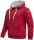 Alessandro Salvarini Herren Hoodie O290 Bordeaux Größe S - Gr. S