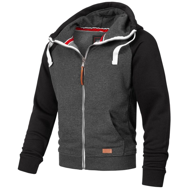 Alessandro Salvarini Herren Sweatjacke Mit Kapuze – Leichter Kapuzenpullover Mit Reißverschluss (Größen S-3XL)