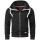 Alessandro Salvarini Herren Sweatjacke O192 Schwarz