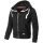 Alessandro Salvarini Herren Sweatjacke O192 Schwarz Größe XL - Gr. XL