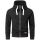 Alessandro Salvarini Herren Sweatjacke O192 Schwarz Größe XXXL - Gr. 3XL