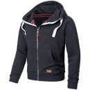 Alessandro Salvarini Herren Sweatjacke O192 Navy