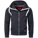 Alessandro Salvarini Herren Sweatjacke O192 Navy Größe S - Gr. S
