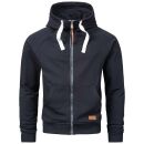 Alessandro Salvarini Herren Sweatjacke O192 Navy Größe L - Gr. L