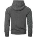 Alessandro Salvarini Herren Sweatjacke O192 Dunkelgrau Größe XXL - Gr. 2XL