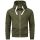 Alessandro Salvarini Herren Sweatjacke O192 Grün Größe S - Gr. S