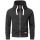 Alessandro Salvarini Herren Sweatjacke O192 Anthrazit Größe XXL - Gr. 2XL