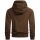 Alessandro Salvarini Herren Sweatjacke O192 Braun Größe S - Gr. S