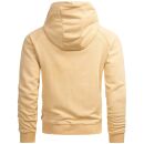 Alessandro Salvarini Herren Sweatjacke O192 Sand
