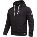 Alessandro Salvarini Herren Hoodie O193 Schwarz Größe XXL - Gr. 2XL