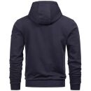 Alessandro Salvarini Herren Hoodie O193 Navy Größe M - Gr. M