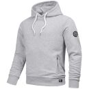 Alessandro Salvarini Herren Hoodie O193 Hellgrau