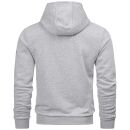 Alessandro Salvarini Herren Hoodie O193 Hellgrau Größe S - Gr. S