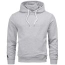 Alessandro Salvarini Herren Hoodie O193 Hellgrau Größe XXL - Gr. 2XL