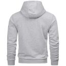 Alessandro Salvarini Herren Hoodie O193 Hellgrau Größe XXL - Gr. 2XL