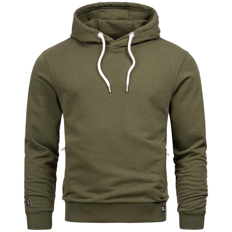 Alessandro Salvarini Herren Hoodie O193 Grün