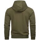 Alessandro Salvarini Herren Hoodie O193 Grün