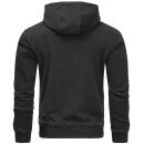 Alessandro Salvarini Herren Hoodie O194 Schwarz Größe S - Gr. S