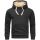 Alessandro Salvarini Herren Hoodie O194 Schwarz Größe S - Gr. S