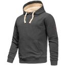 Alessandro Salvarini Herren Hoodie O194 Dunkelgrau