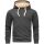 Alessandro Salvarini Herren Hoodie O194 Dunkelgrau Größe XXL - Gr. 2XL