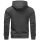 Alessandro Salvarini Herren Hoodie O194 Dunkelgrau Größe XXL - Gr. 2XL