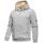 Alessandro Salvarini Herren Hoodie O194 Hellgrau