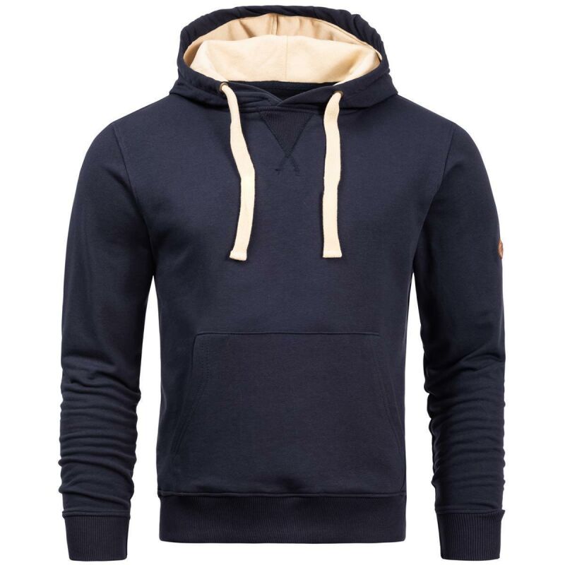 Alessandro Salvarini Herren Hoodie O194 Navy