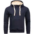 Alessandro Salvarini Herren Hoodie O194 Navy