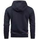 Alessandro Salvarini Herren Hoodie O194 Navy