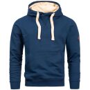 Alessandro Salvarini Herren Hoodie O194 Petrolblau...