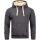 Alessandro Salvarini Herren Hoodie O194 Anthrazit Größe S - Gr. S