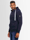 Alessandro Salvarini Herren Kapuzenpullover O123 Navy