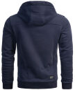 Alessandro Salvarini Herren Kapuzenpullover O123 Navy Größe S - Gr. S