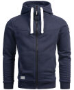 Alessandro Salvarini Herren Kapuzenpullover O123 Navy Größe XL - Gr. XL