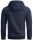 Alessandro Salvarini Herren Kapuzenpullover O123 Navy Größe XL - Gr. XL