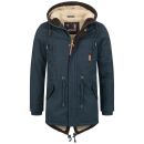 Alessandro Salvarini Herren Winterparka O280 Navy