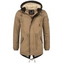 Alessandro Salvarini Herren Winterparka O280 Camel