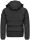 Alessandro Salvarini Herren Winterjacke mit Fellkragen O-281-Schwarz-Gr.M