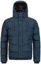 Alessandro Salvarini Herren Winterjacke mit Fellkragen O-281-Navy-Gr.S