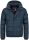 Alessandro Salvarini Herren Winterjacke mit Fellkragen O-281-Navy-Gr.S