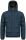 Alessandro Salvarini Herren Winterjacke mit Fellkragen O-281-Navy-Gr.S