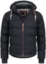 Alessandro Salvarini Herren Winterjacke O282 Navy Größe XXL - Gr. 2XL