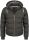 Alessandro Salvarini Herren Winterjacke O282 Dunkelgrau
