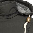 Alessandro Salvarini Herren Winterjacke O282 Dunkelgrau Größe M - Gr. M