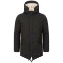 Alessandro Salvarini Herren Winter Parka O-138 - Schwarz