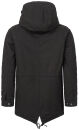 Alessandro Salvarini Herren Winter Parka O-138 - Schwarz-Gr.S