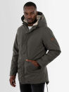 Alessandro Salvarini Herren Winter Parka O-138 - Dunkelgrau