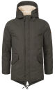 Alessandro Salvarini Herren Winter Parka O-138 - Dunkelgrau-Gr.S