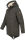 Alessandro Salvarini Herren Winter Parka O-138 - Dunkelgrau-Gr.S